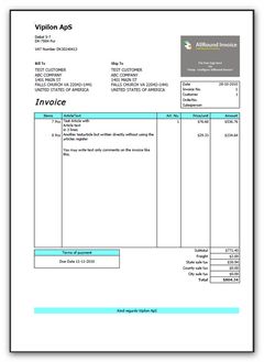 download All-Round Invoice