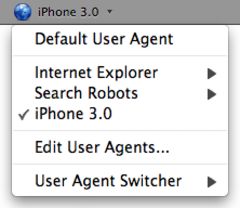 download User Agent Switcher
