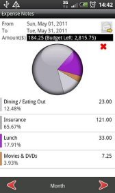 Expense Notes: Expense Tracker app for Android Download : Free Android Apps