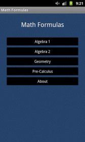 Math Formulas app for Android Download : Free Android Apps