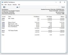 download Standard Accounts