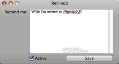 download iRemindU mac