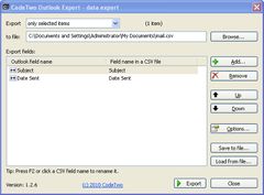 download CodeTwo Outlook Export