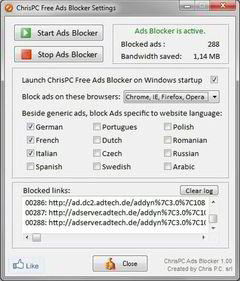 download ChrisPC Free Ads Blocker