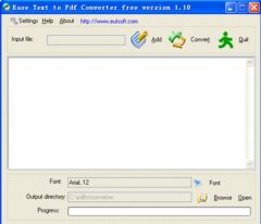 download Ease Text to Pdf Converter