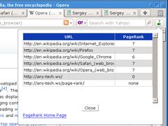 download PageRank for Opera
