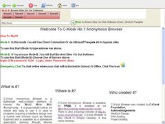 download C-Kiosk #1 Anonymous Browser
