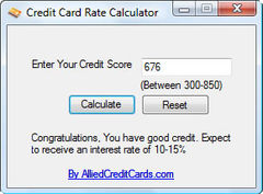 download Credit Card Rate Calculator