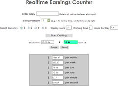 download Realtime Earnings Counter