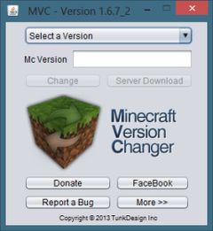 download Minecraft Version Changer