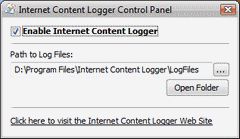 download Free Internet Content Logger