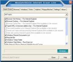 download AbsoluteShield Internet Eraser Lite