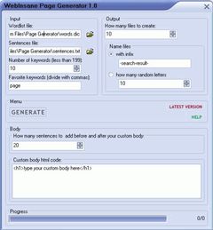 download Page Generator