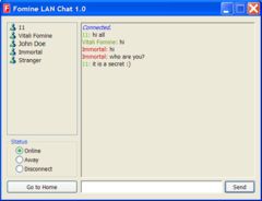 download Fomine LAN Chat