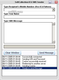 download SoftCollection ICQ SMS Sender