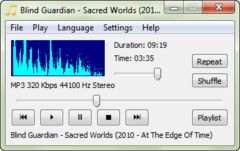 download CrystalWolf Free Audio Player