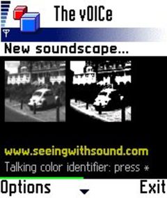 download The vOICe MIDlet for Mobile Camera Phone