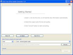 download X2X Free CD to Audio Converter