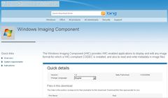 download Microsoft Windows Imaging Component