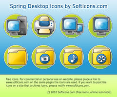 download Spring Desktop Icons