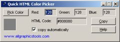 download Quick HTML Color Picker