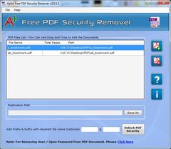 download Aplus PDF Security Remover â€“ Free