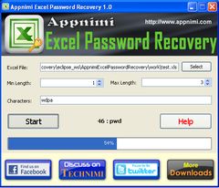download Appnimi Excel Password Recovery