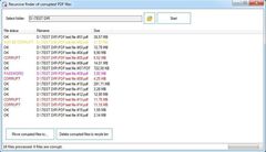 download Recursive finder of corrupted PDF files