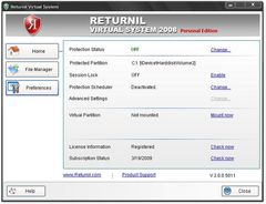 download Returnil Virtual System 2008 Personal