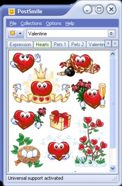 download Valentine Smiley Collection for PostSmile