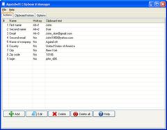 download AgataSoft Clipboard Manager