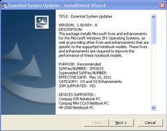 download HP Noteboooks Essential System Updates