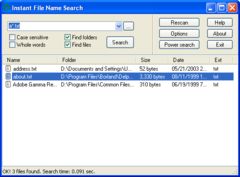 download Instant File Name Search