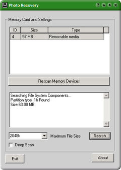 download MjM Free Photo Recovery