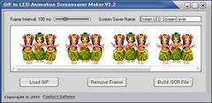 download GIF to LED Animation Screensaver Maker