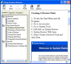 download Using System Restore