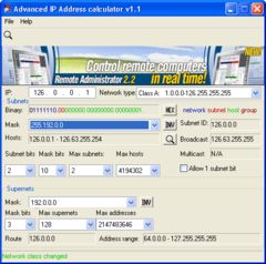 download Advanced IP Address Calculator