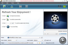 download Leawo Free MPG to MP4 Converter
