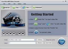 download DVDVideoMedia Free AVI to MP4 Converter