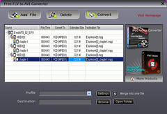 download Free FLV to AVI Converter