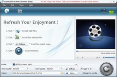 download Leawo Free DVD to iPod Converter