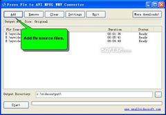 download Freez Flv to AVI MPEG WMV Converter