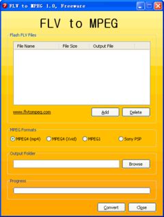 download FLV to MPEG