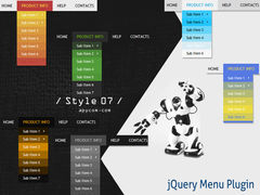 download jQuery Menu Plugin Style 07