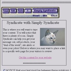 download Simply Syndicate Trial