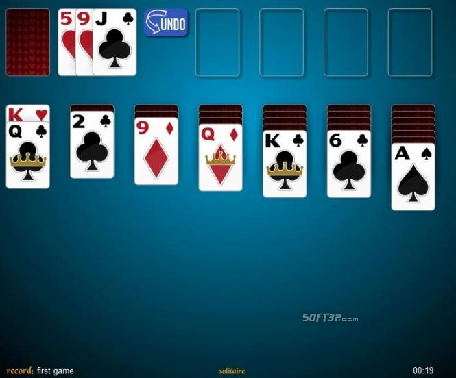 klondike solitaire forever cards are blank inwindows 10