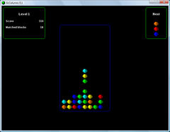 download GLColumns a Tetris like game