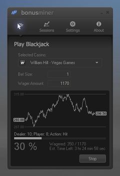 download BonusMiner Blackjack bot