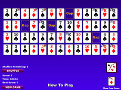 download 3 Pass Gaps Solitaire