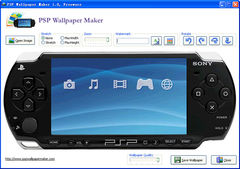 download PSP Wallpaper Maker